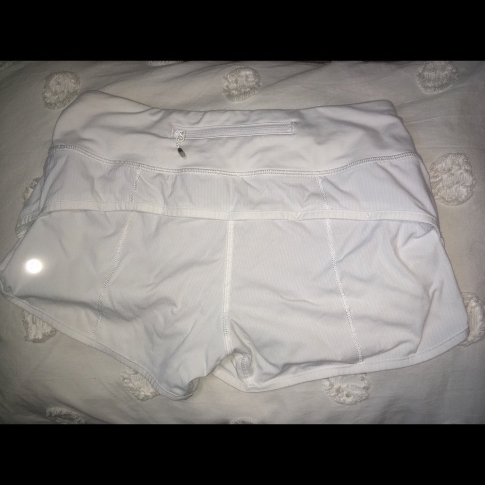 White Lululemon Shorts